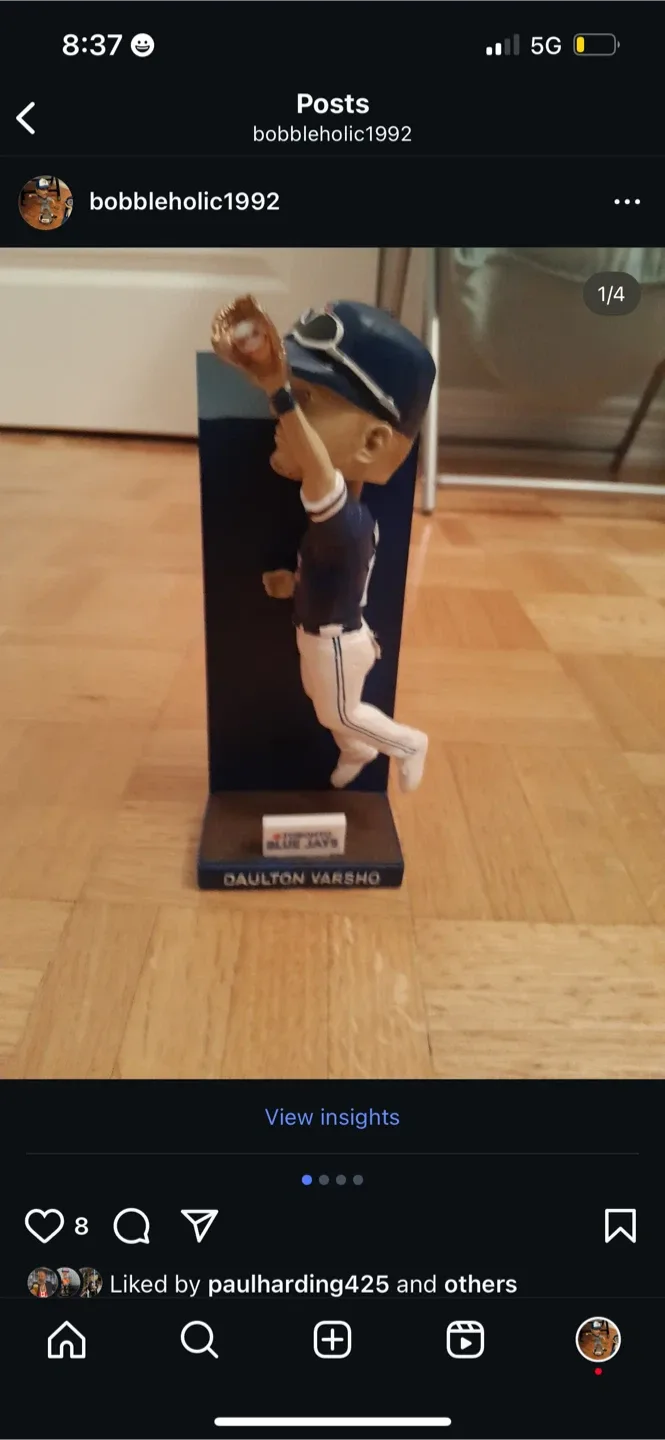 Daulton Varsho SGA Blue Jays Bobblehead