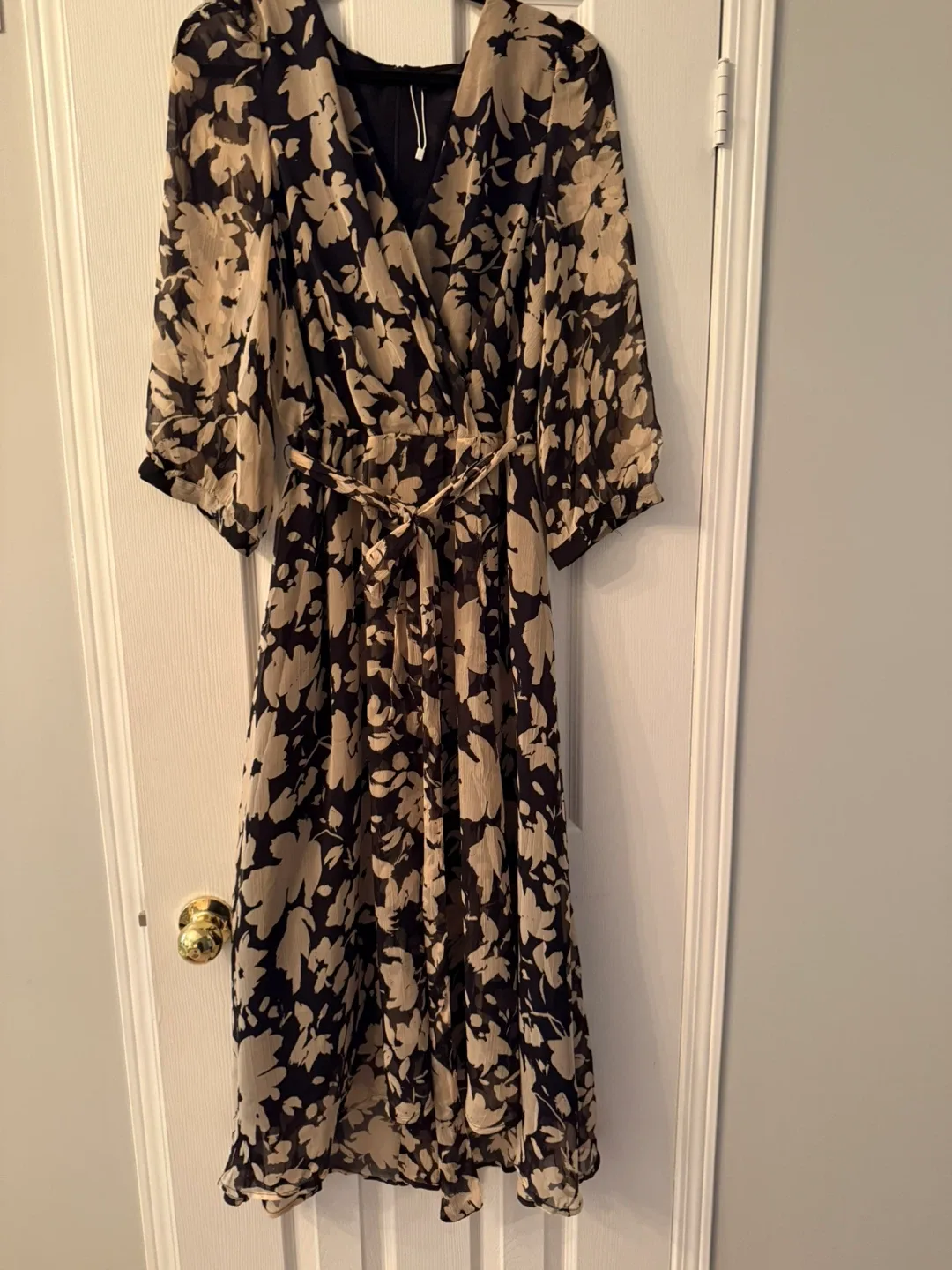 Floral Print Midi Dress - MNG (Mango)