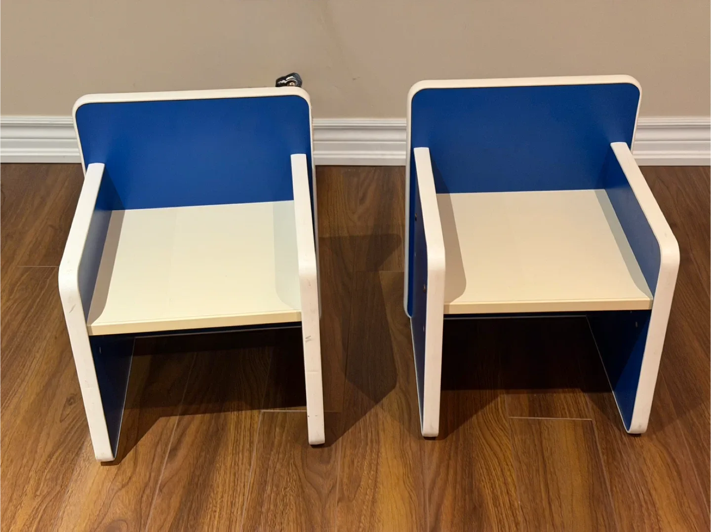 Cubed wood chairs for Toddlers, for daycare, quality furniture!