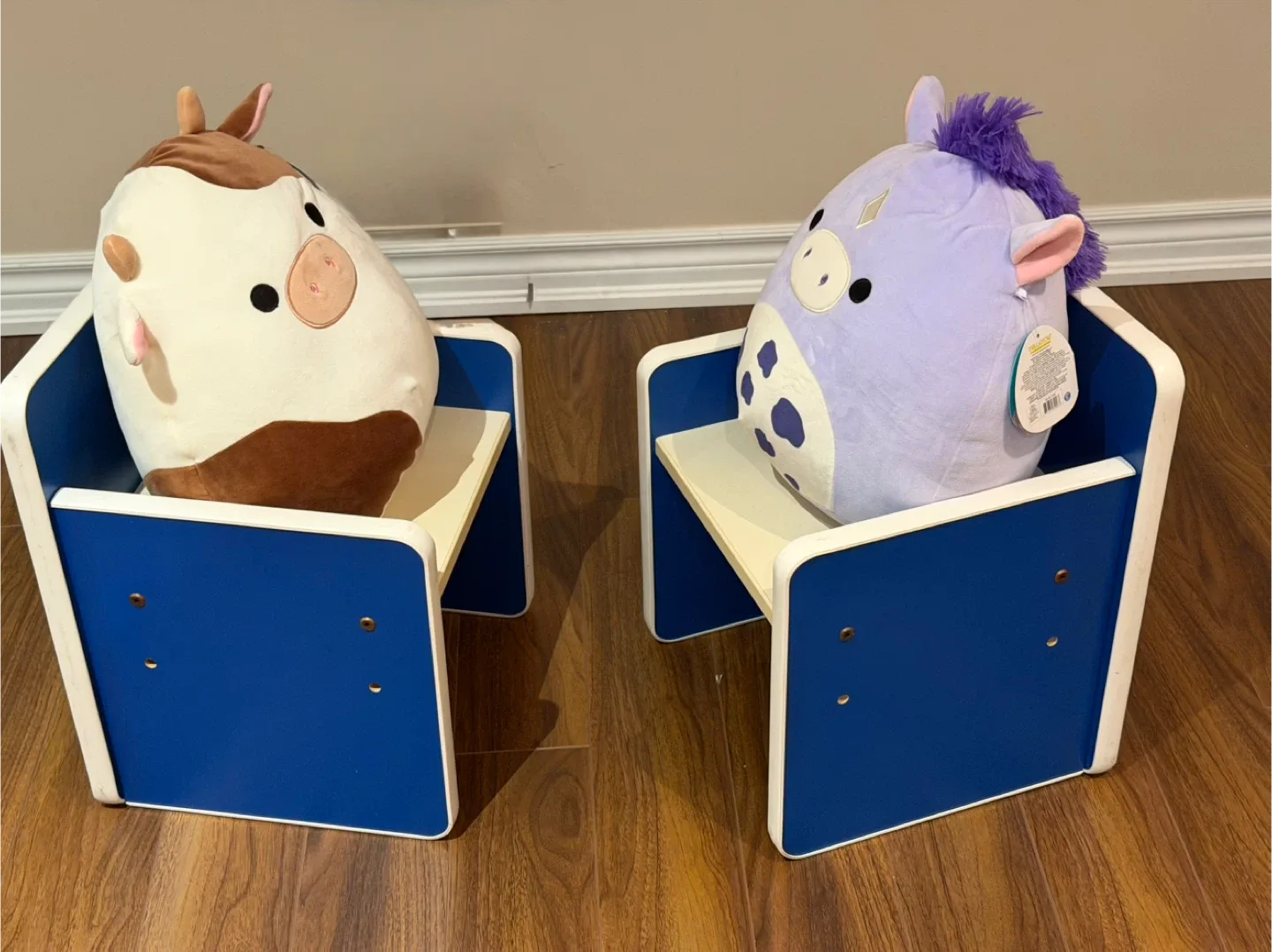 Cubed wood chairs for Toddlers, for daycare, quality furniture! image indicator(3)