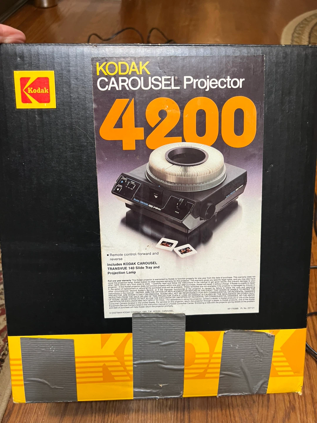 Kodak Carousel 4200 Projector w/ Box