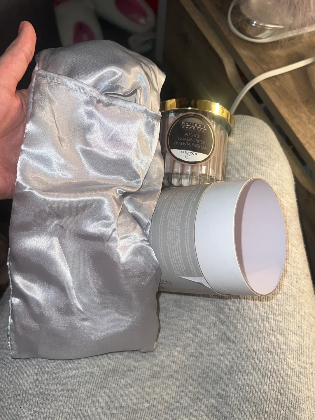 Sommerci Sleep Lavender Weighted Eye Mask image indicator(2)