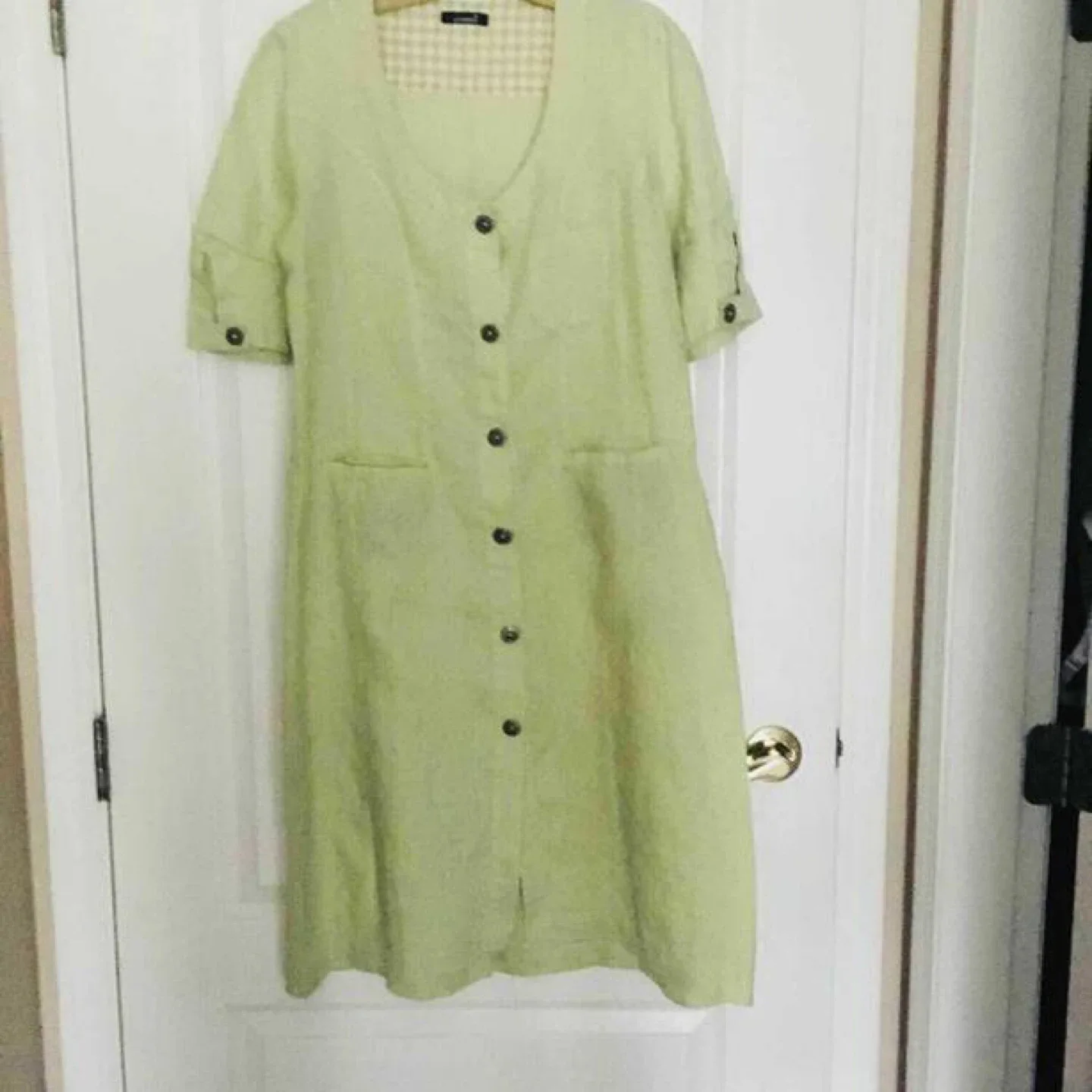 Brand new 100% Linen Dress Made in Europe