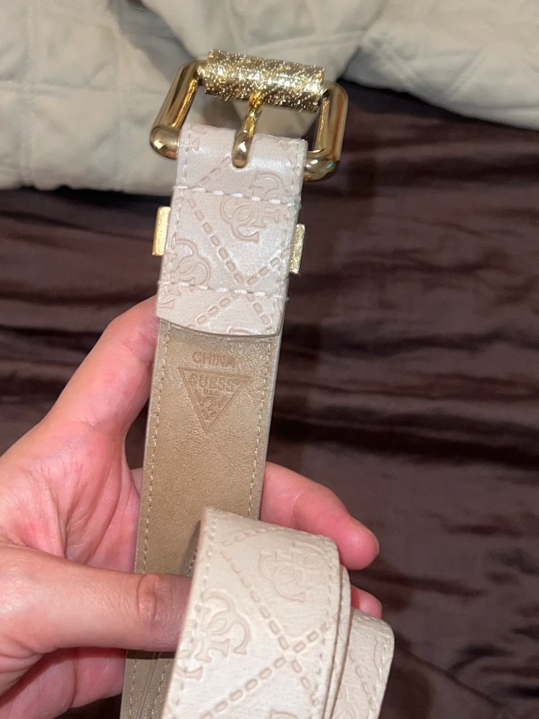 Guess Beige Belt, Size M image indicator(2)