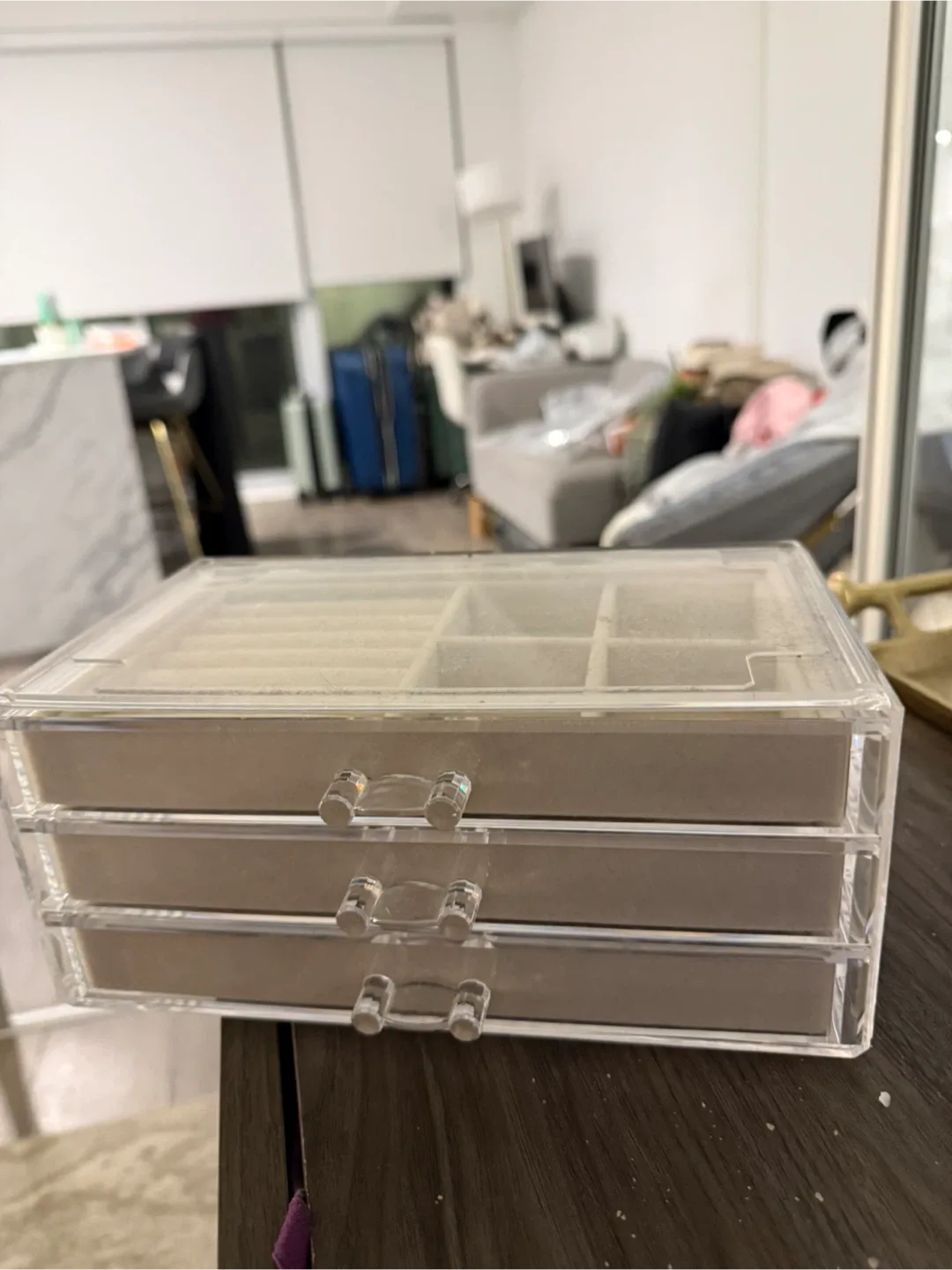Acrylic Jewelry Organizer Box