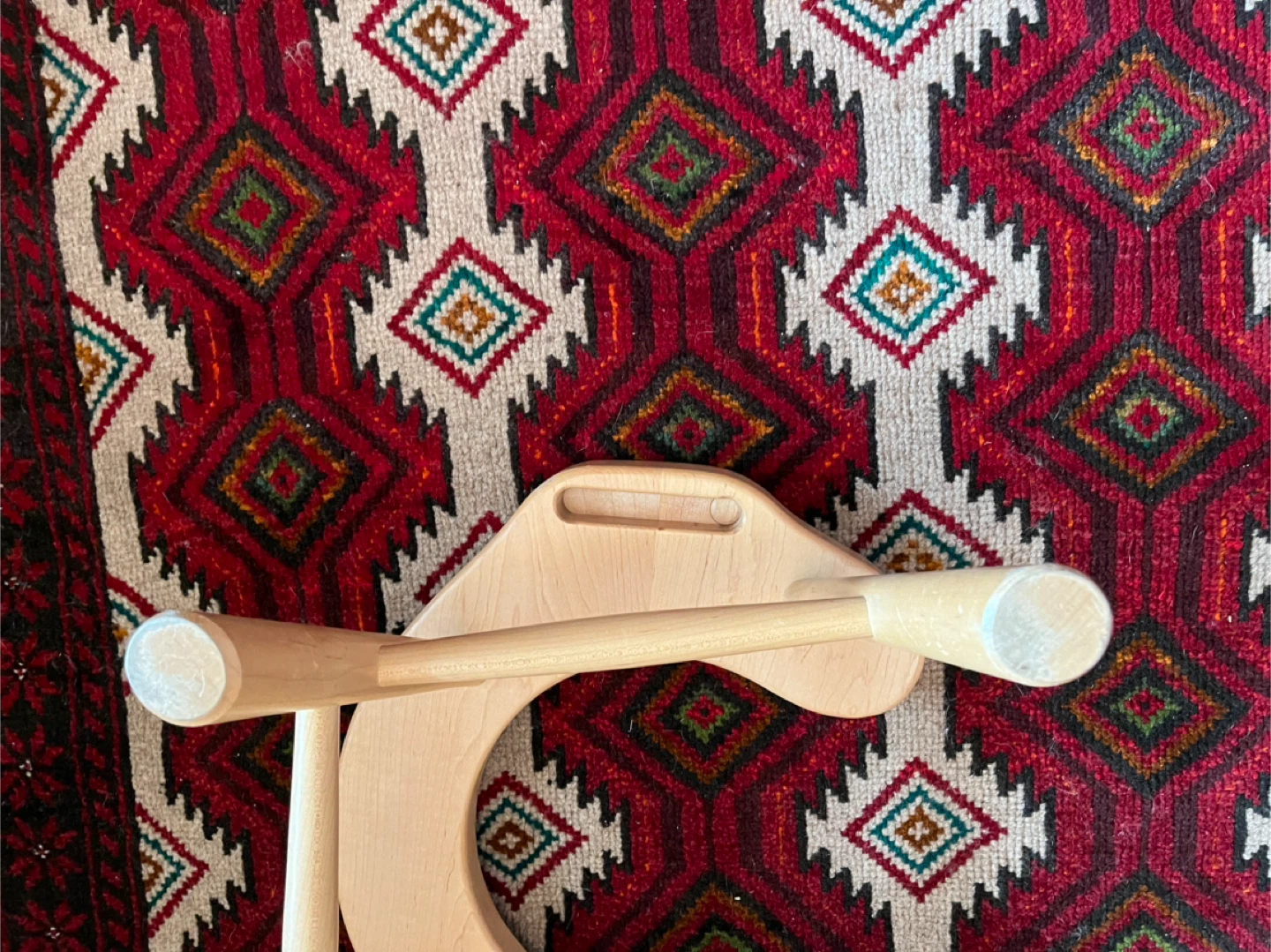 Wooden Birthing Stool - photo 3