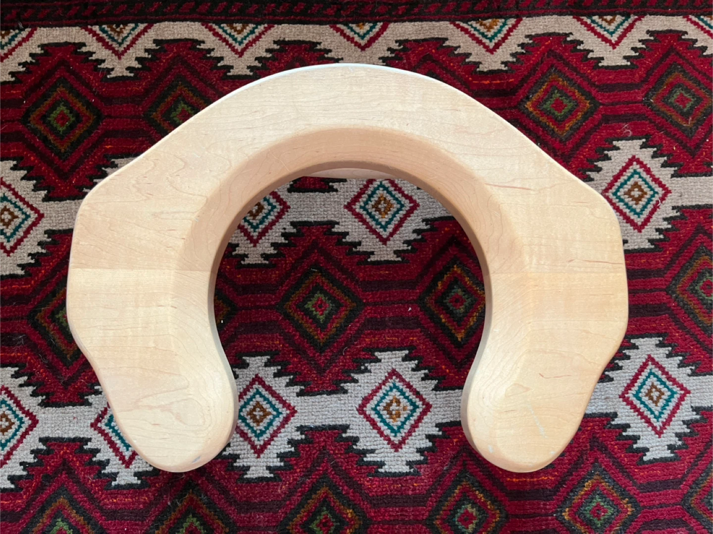 Wooden Birthing Stool - photo 2