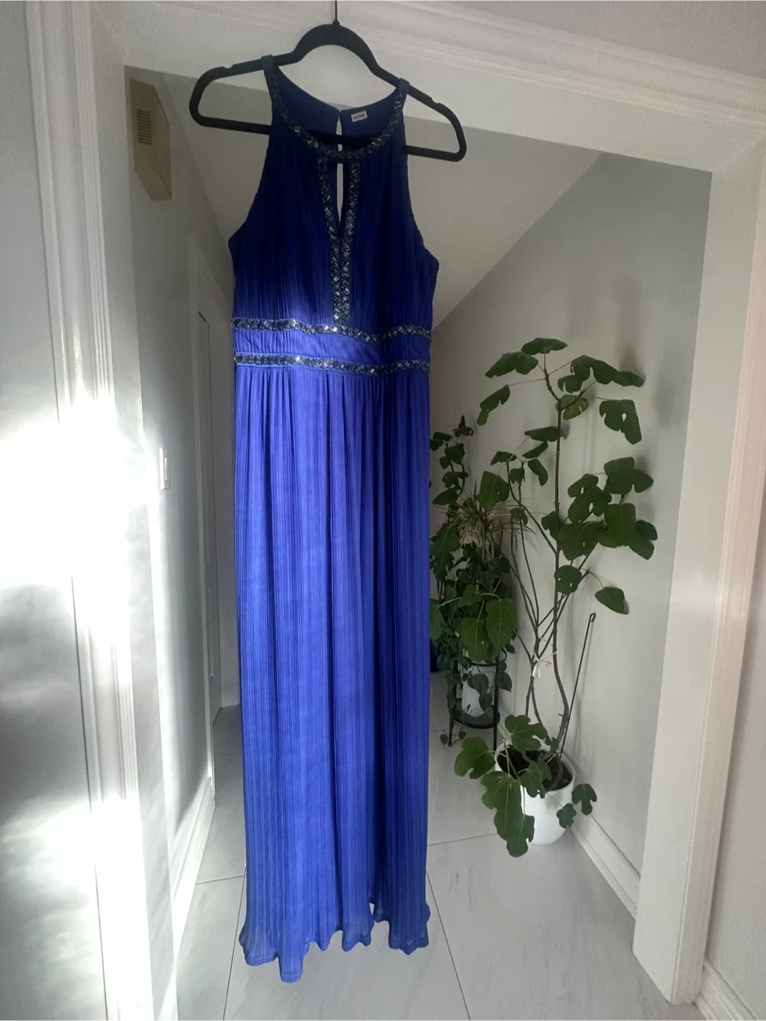 Blue Maxi Dress size 14