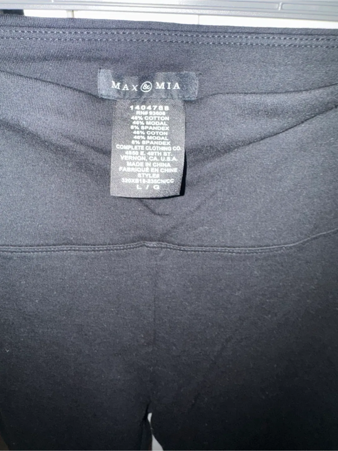 Max & Mia Black Leggings - Size L/G image indicator(3)