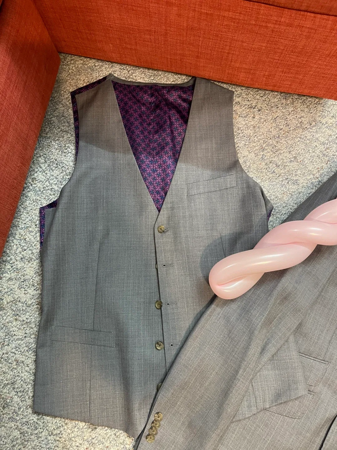 Indochino Gray Suit (3 Piece)