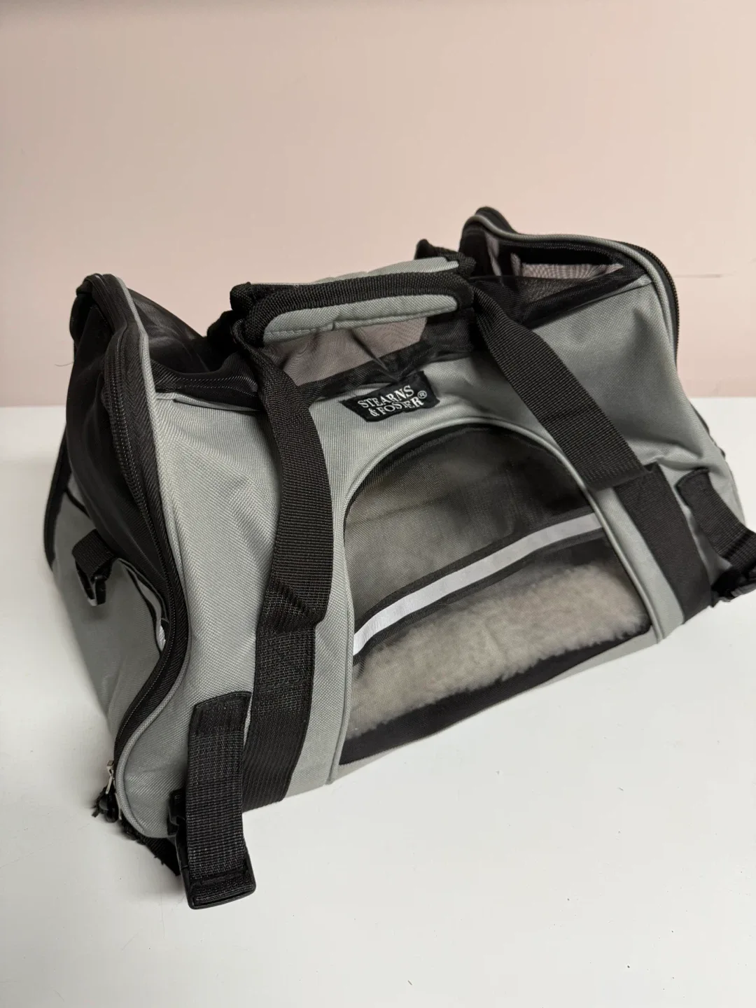 Stearns & Foster Pet Carrier - Grey