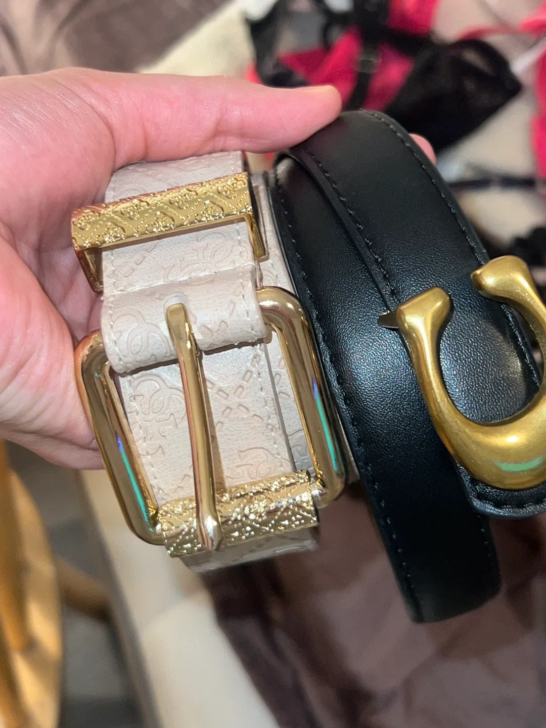 Guess & Coach Belts - Size Small