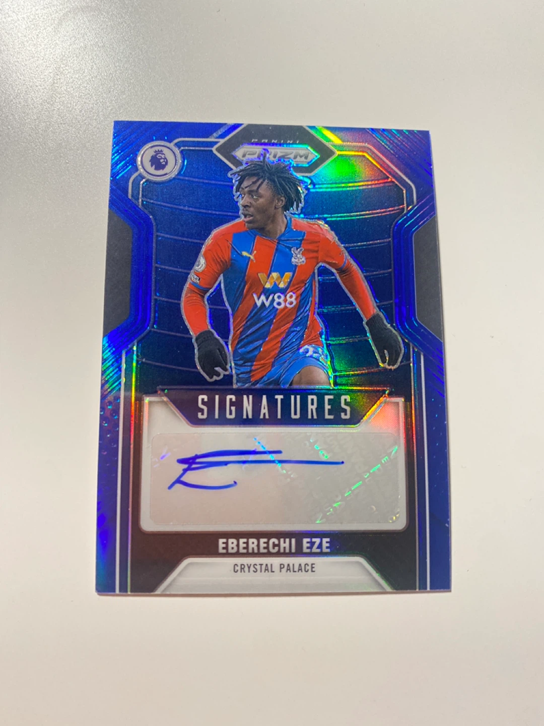 Eberechi Eze Prizm Premier League Soccer Card - Blue