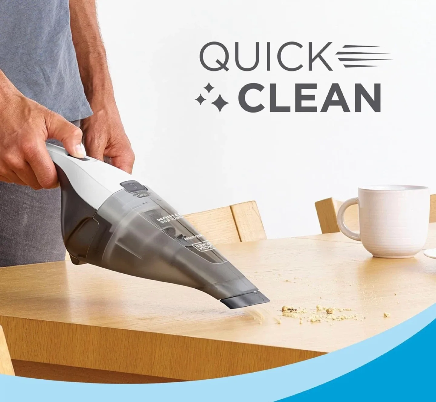 Black+Decker Cordless Lithium Handheld Vacuum image indicator(2)