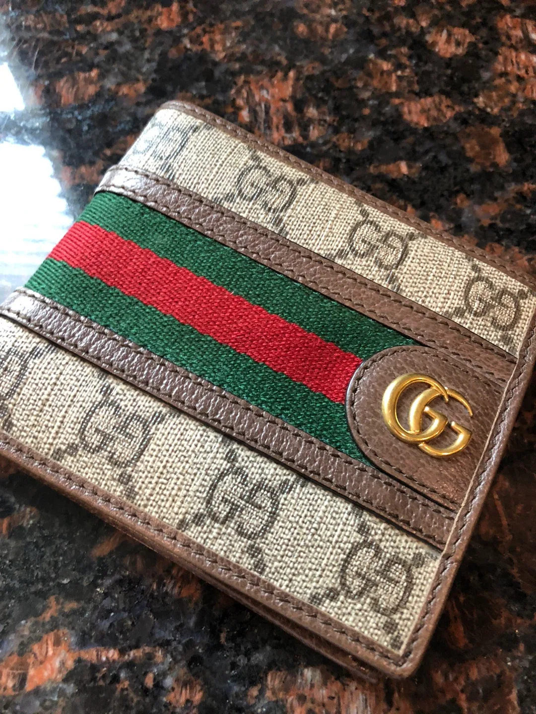 *** GUCCI sherry line wallet ***