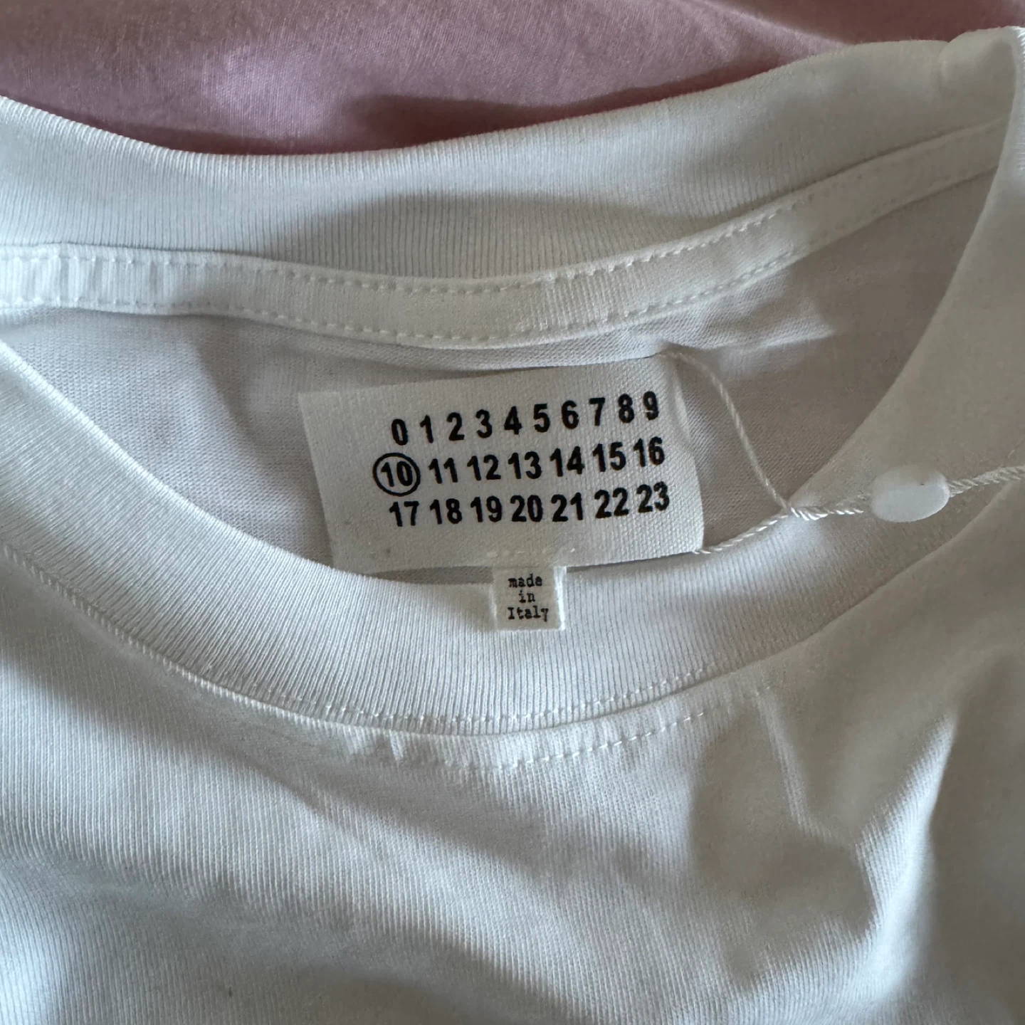 Maison Margiela White box blur T-Shirt size M - photo 2