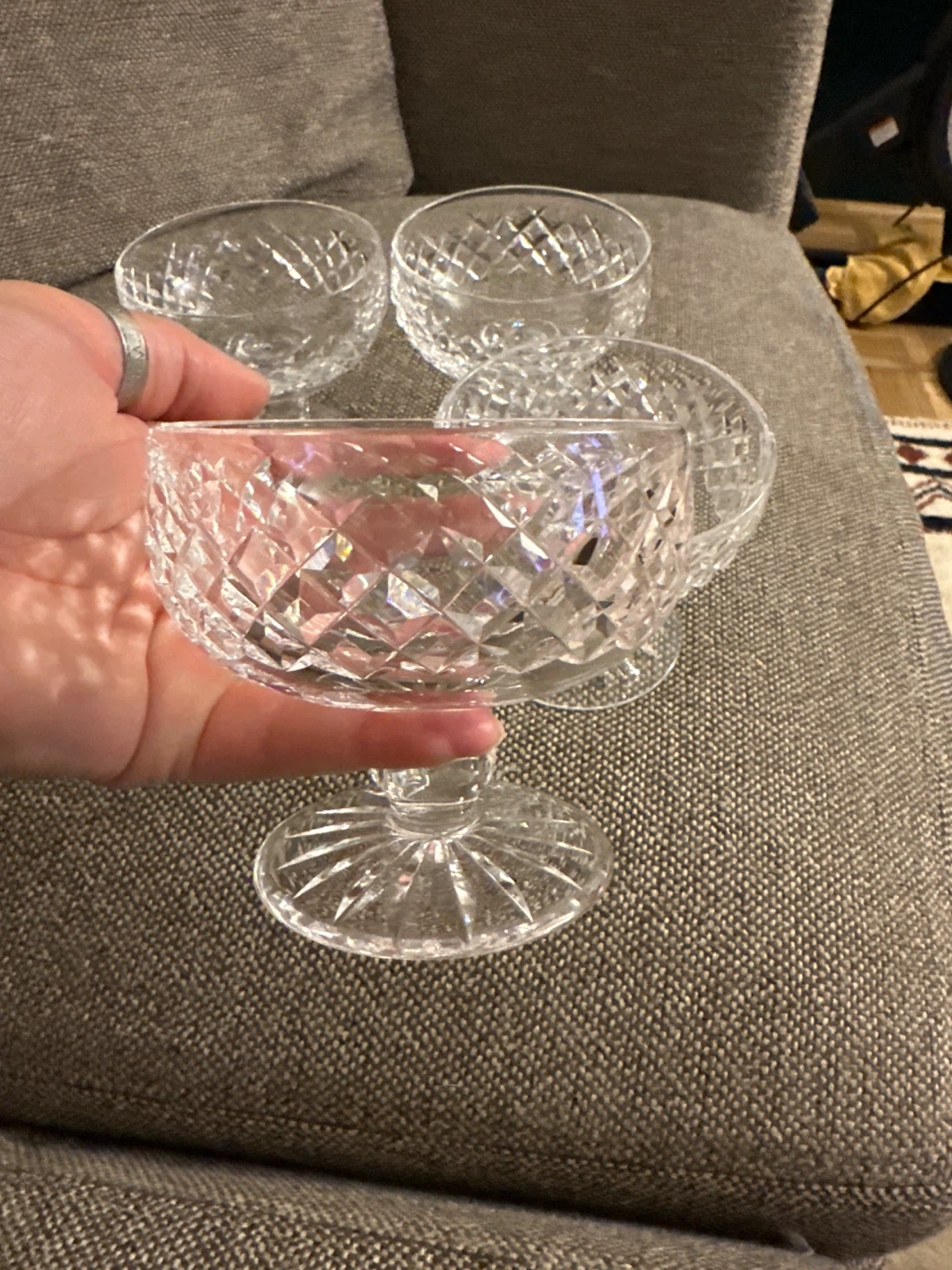 Waterford Crystal Lismore Footed Dessert Bowls (Set of 4) - photo 4