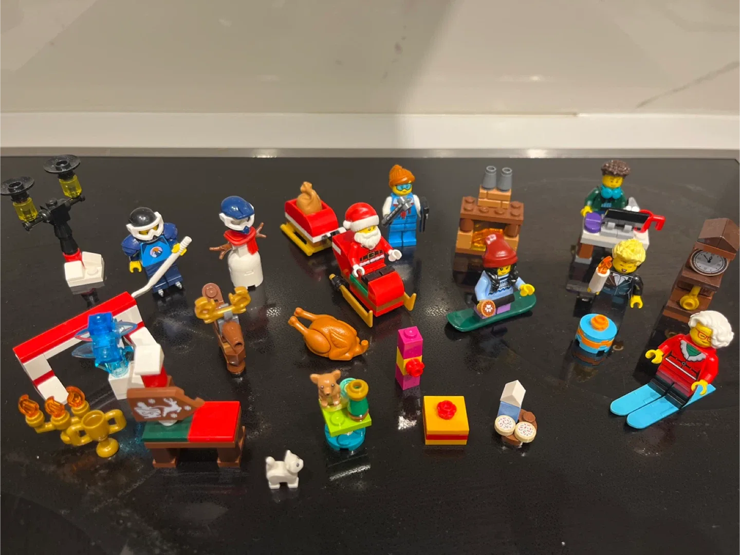 Lego Christmas Minifigures