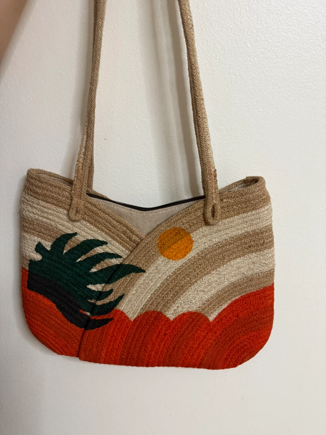 Hand Made jute Shoulder Bag - photo 4