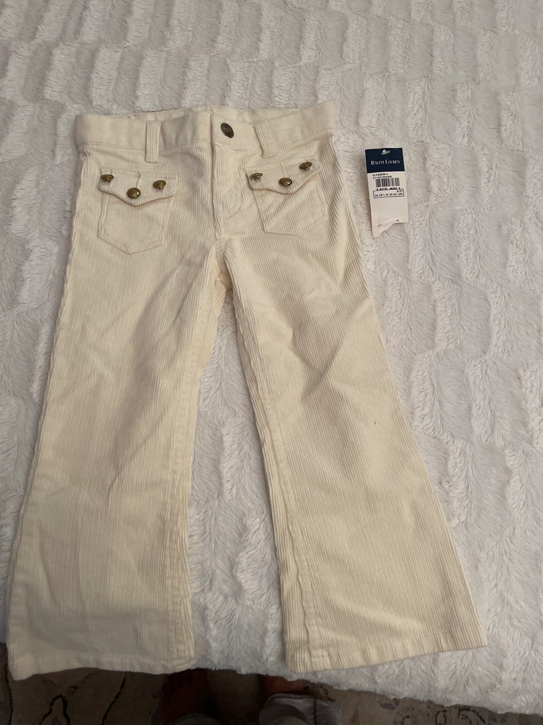 Ralph Lauren Corduroy Pants - Size 3T - New