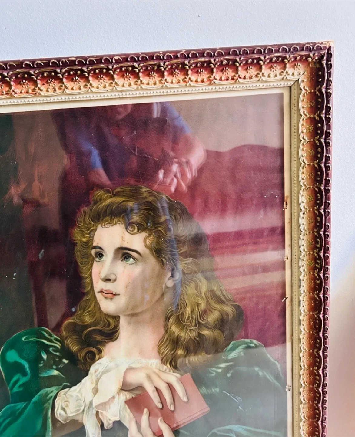 1800s frame with Soul’s Awakening picture