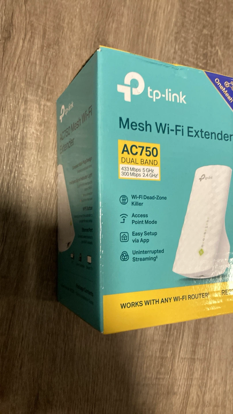 TP-Link AC750 Mesh WiFi Extender - photo 3