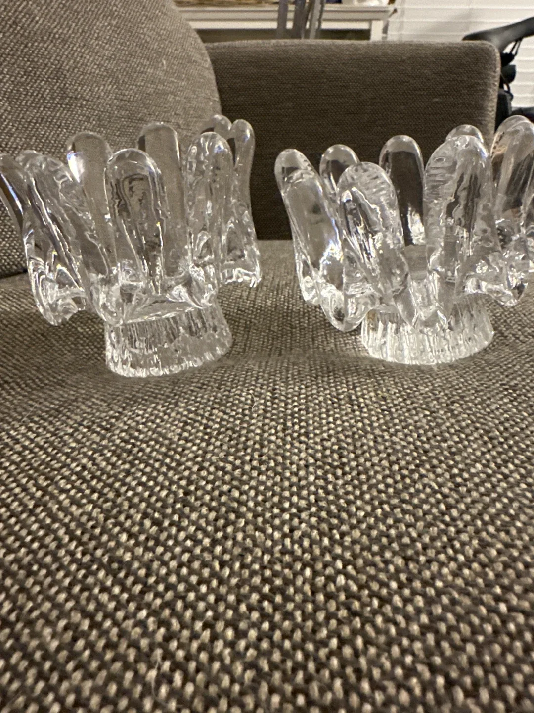 Kosta Boda Snowball Votive Candle Holders image indicator(3)