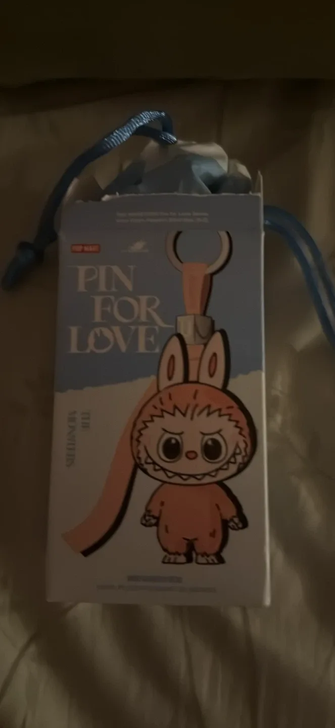 Pop Mart Pin For Love The Monsters Keychain