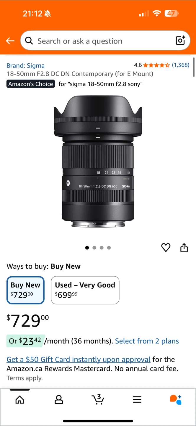 Sony ZVE10 APSC camera + Sigma 18-50mm F2.8 Lens and accessories - photo 5