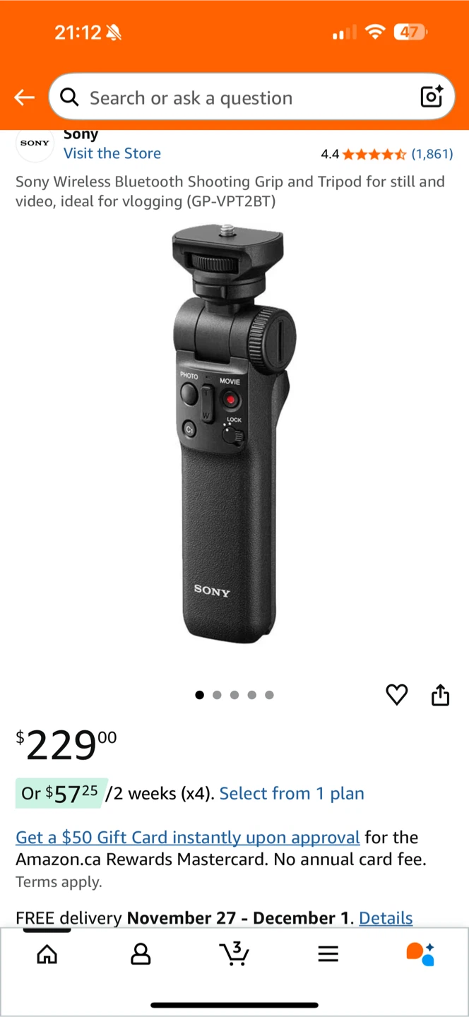 Sony ZVE10 APSC camera + Sigma 18-50mm F2.8 Lens and accessories - photo 4