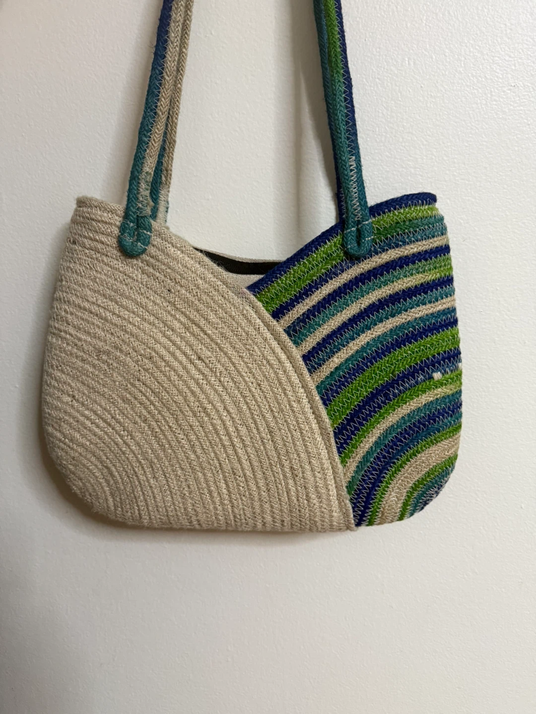 Handmade Embroidered Hand Made Tote Bag - photo 2