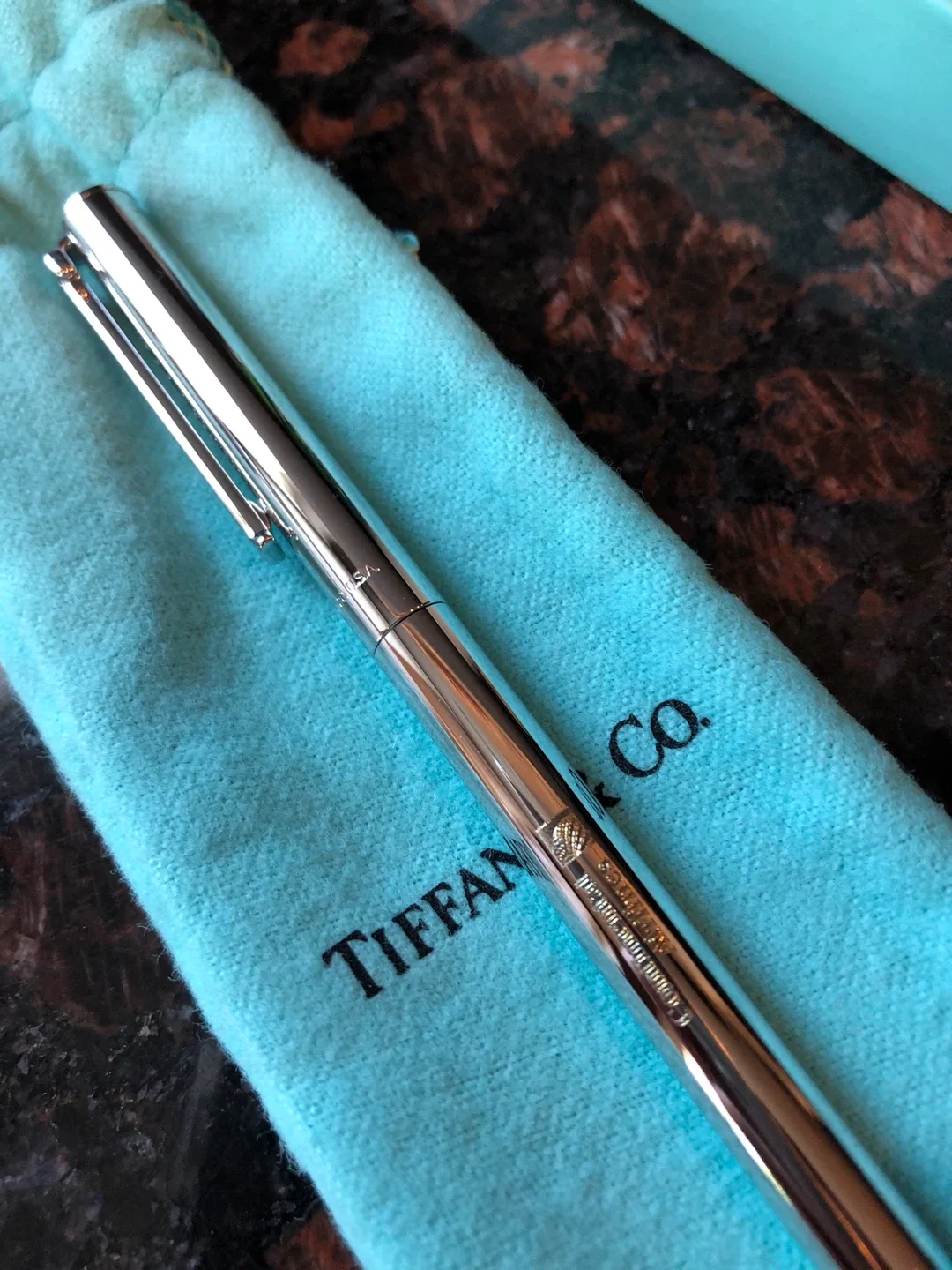 *** Tiffany&Co. T-clip ballpoint pen **** image indicator(2)