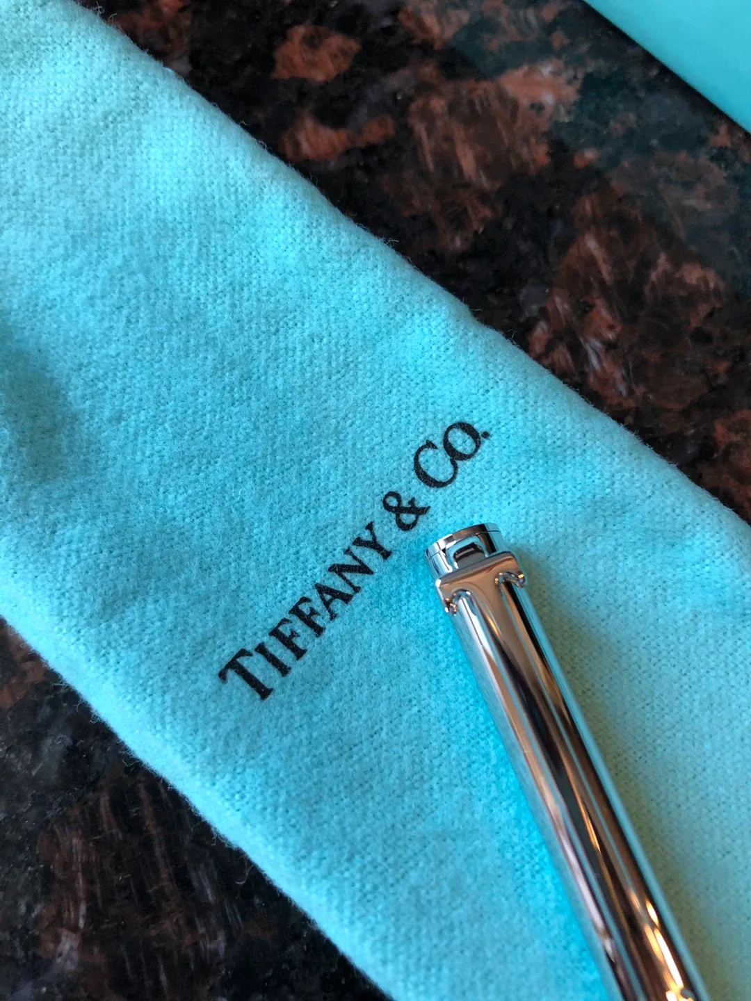 *** Tiffany&Co. T-clip ballpoint pen ****