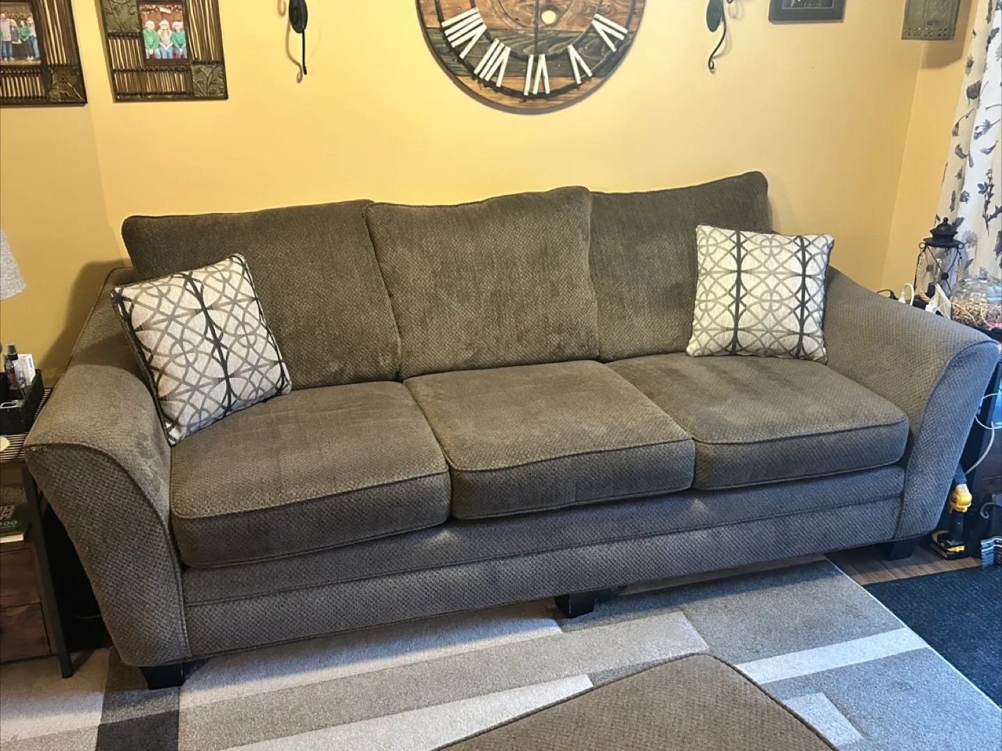 Comfortable Brown Sofa - Gently Used