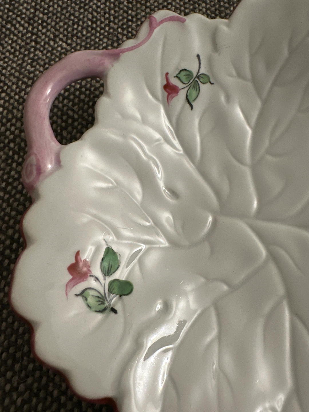 K&C Lunéville France Leaf Dish - photo 4