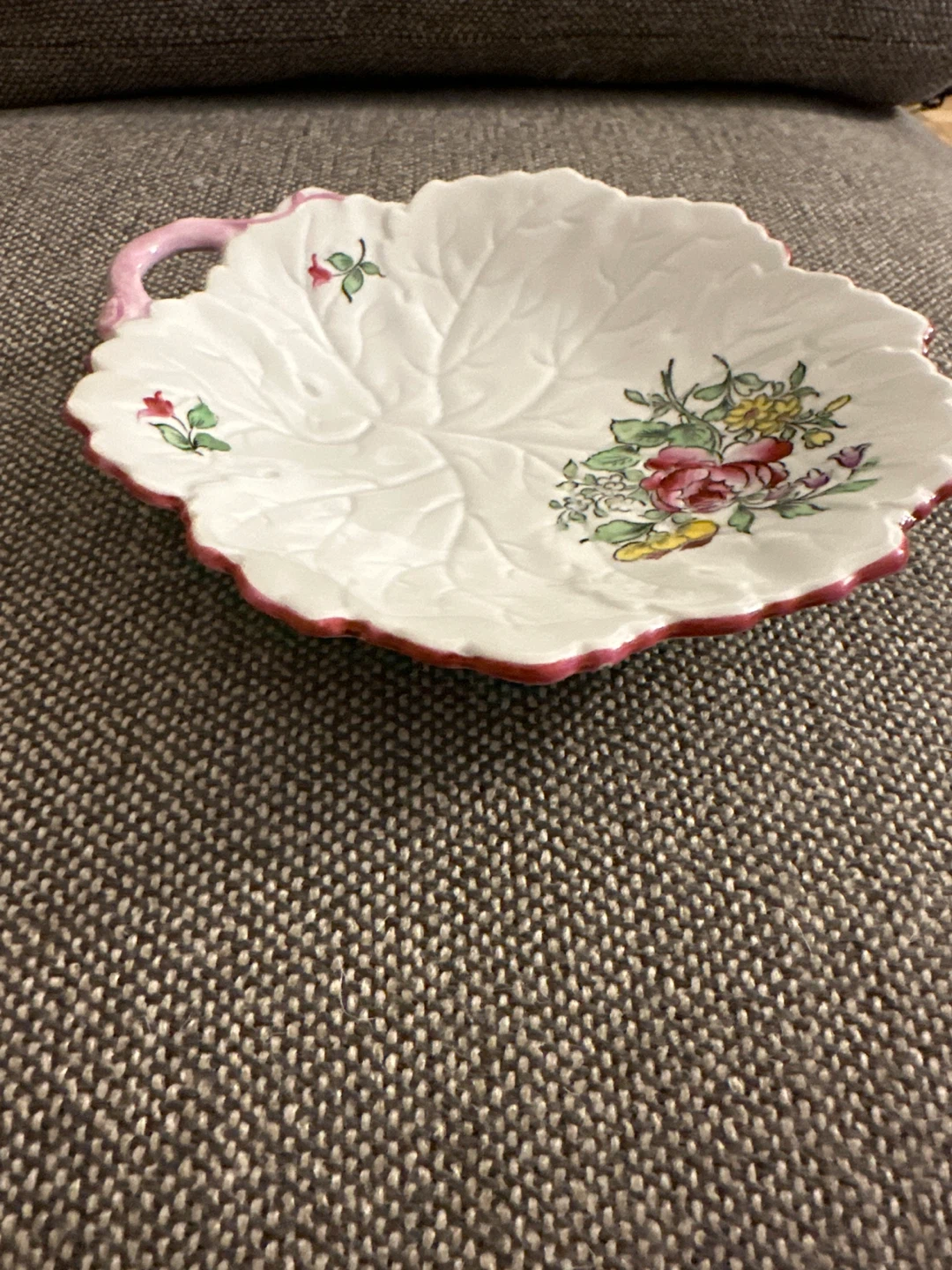 K&C Lunéville France Leaf Dish - photo 2