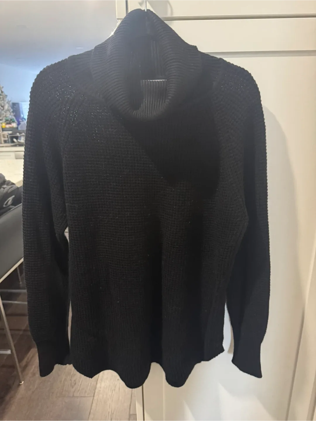 Seven Sisters Black Knit Sweater