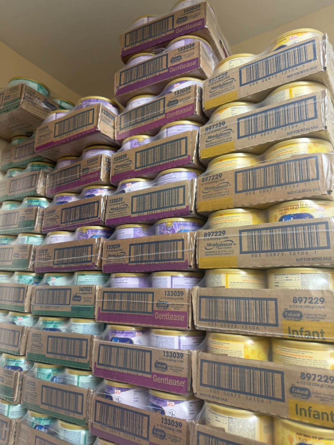 Enfamil Infant Formula Gentlease 6-7.2 oz Cans