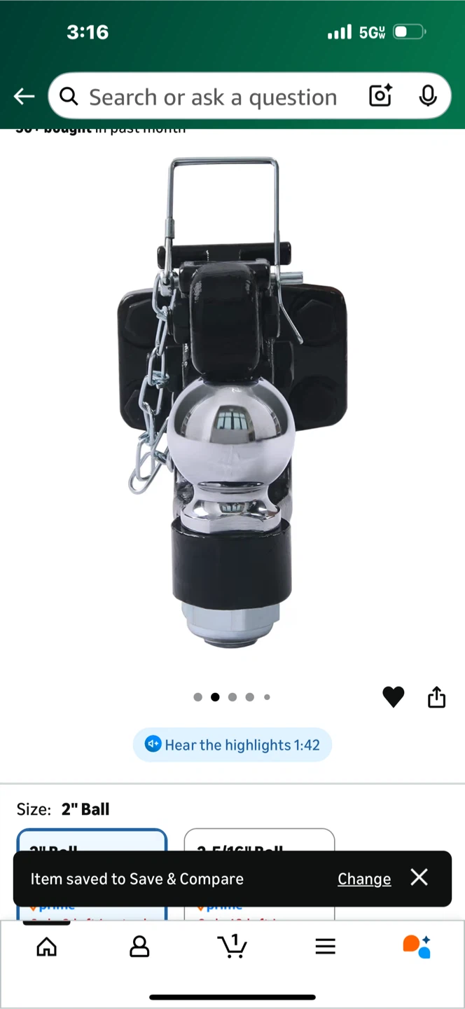 2" Tow Ball Hitch Receiver - photo 4