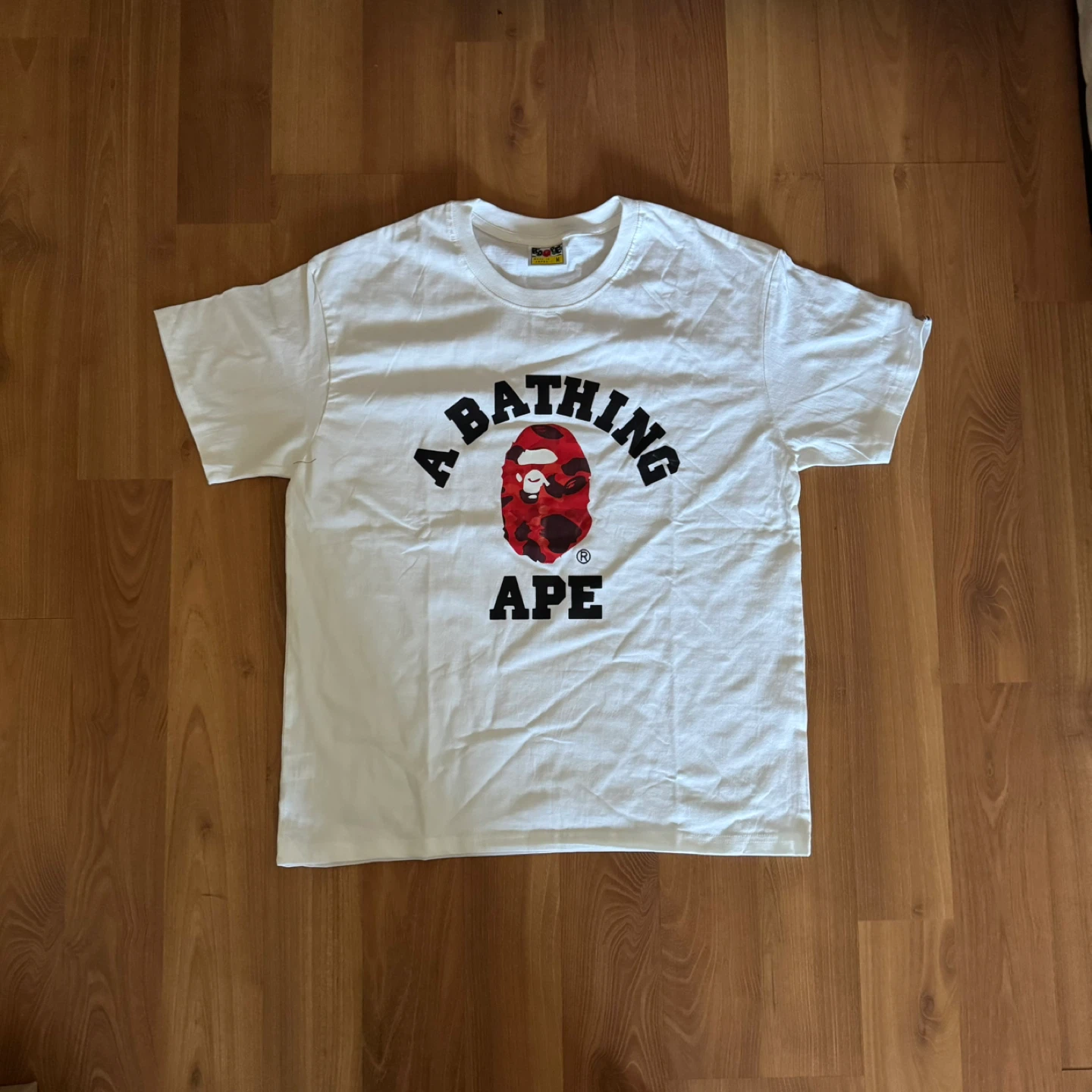A Bathing Ape (BAPE) White T-Shirt - Size M