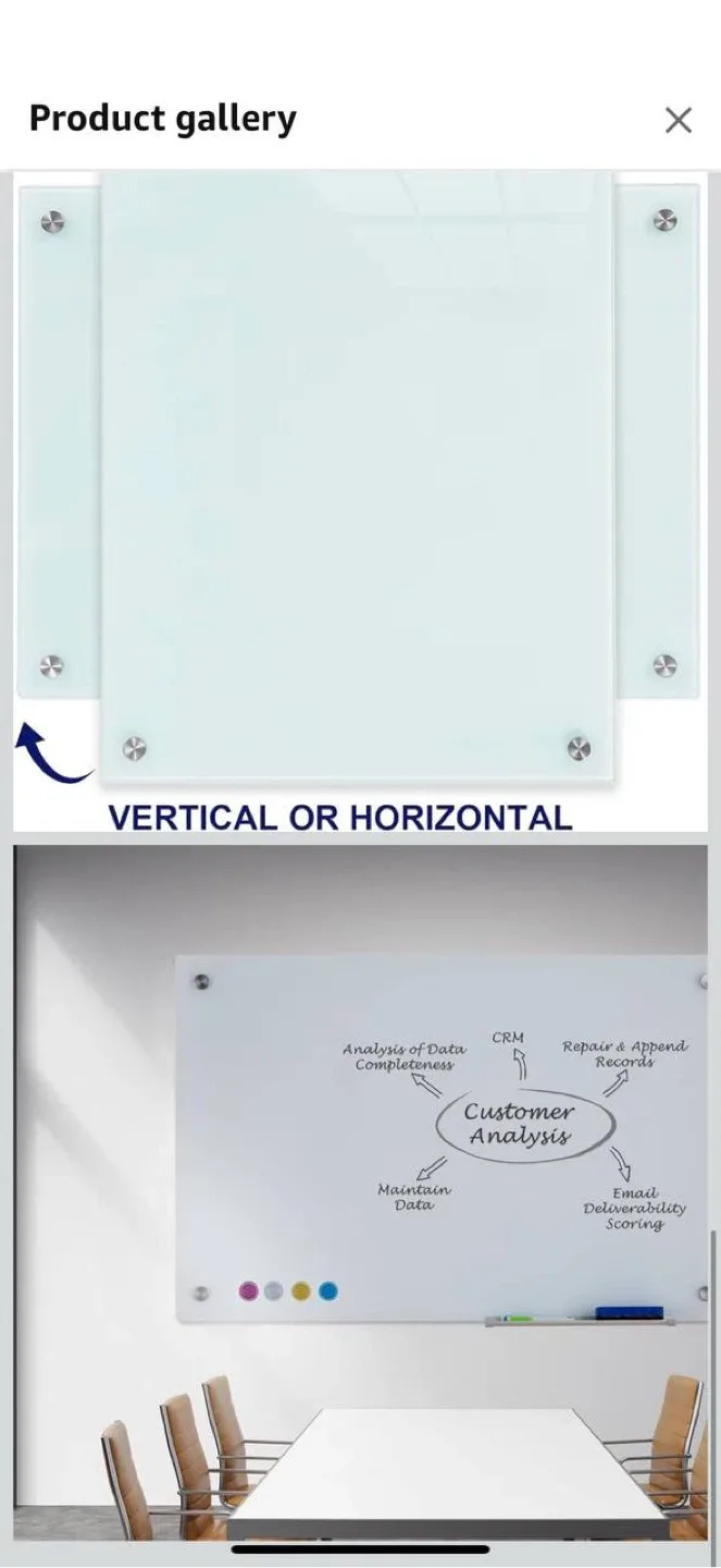 📌 (559)JYYPWB Magnetic Glass Whiteboard 36x48 – BRAND NEW in Bo image indicator(3)
