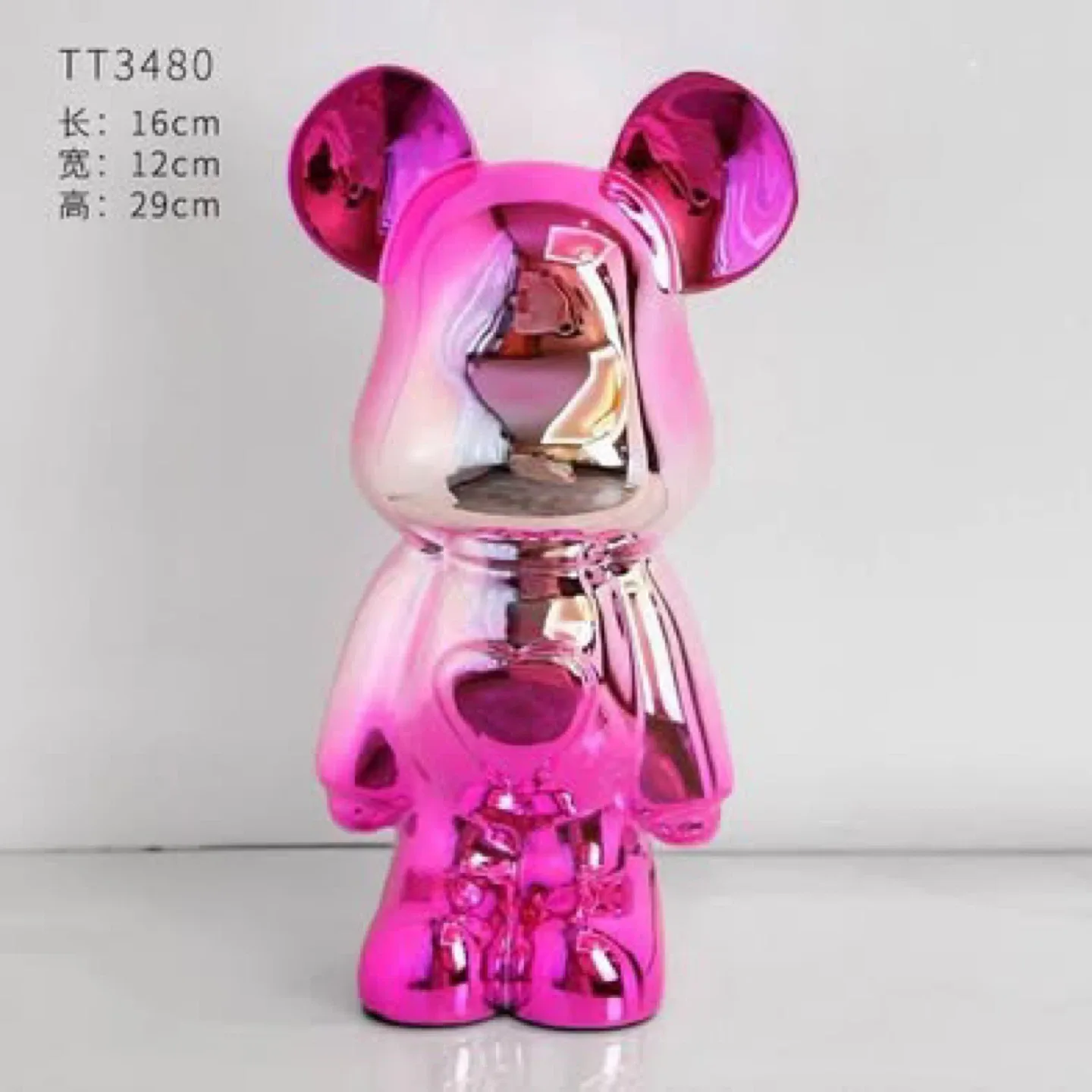 Bearbrick-Style Art Figurine