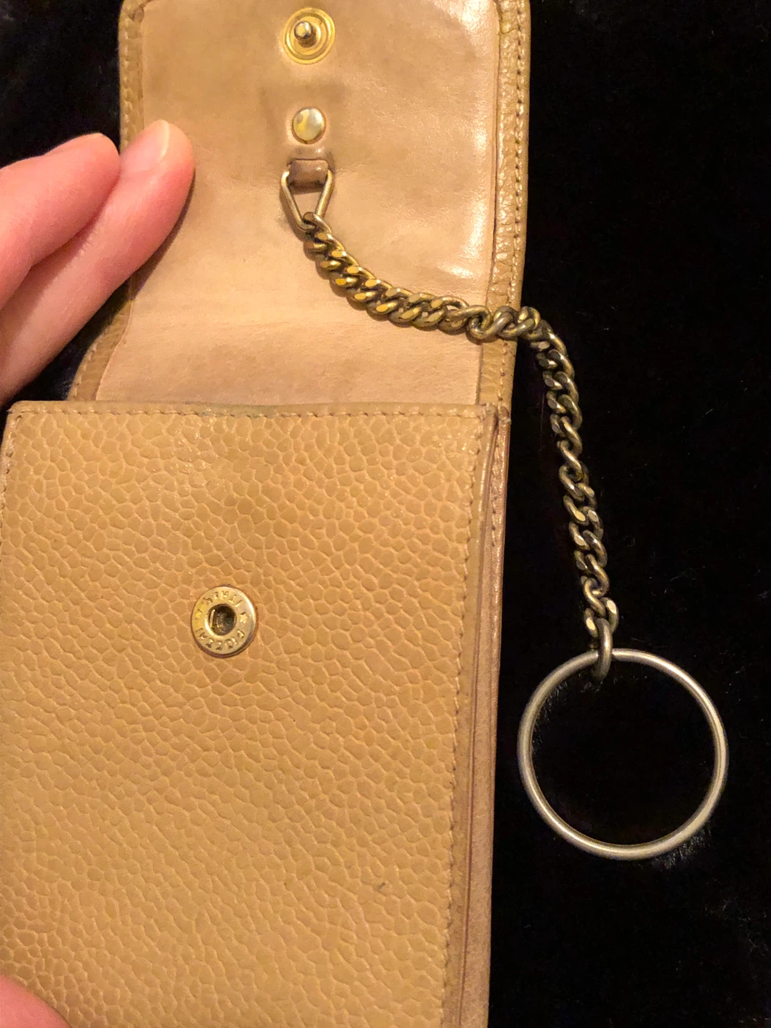 *** CHANEL vintage Cavir skin cigarette case *** - photo 5