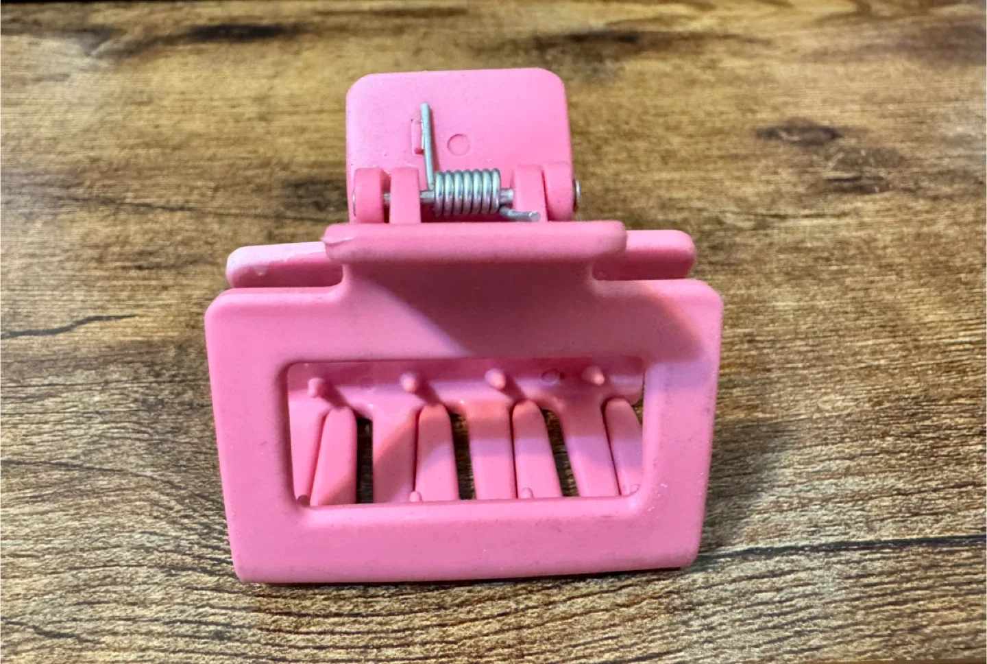 Pink Hair Claw Clip