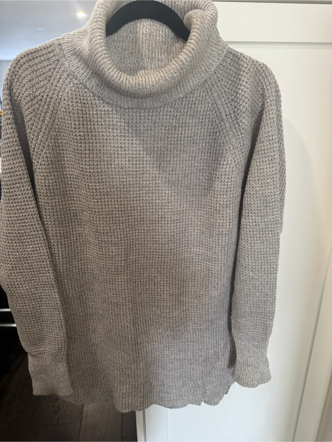 Even Sisters Grey Turtleneck Sweater - L/G