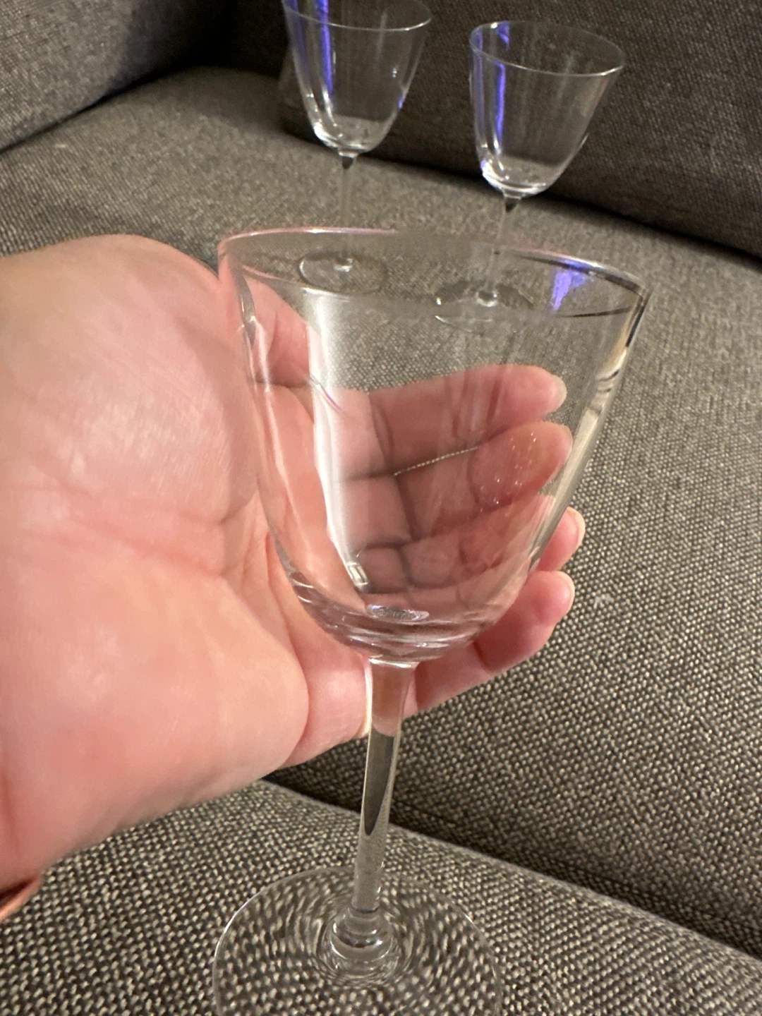 Set of 3 Martini Glasses - photo 3