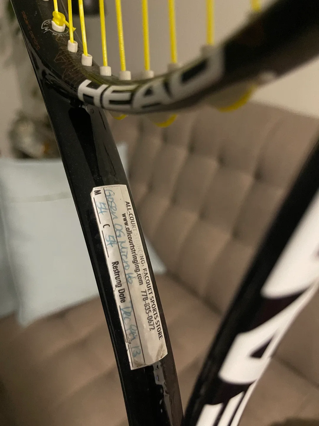 Head Graphene Tennis Racquet image indicator(7)