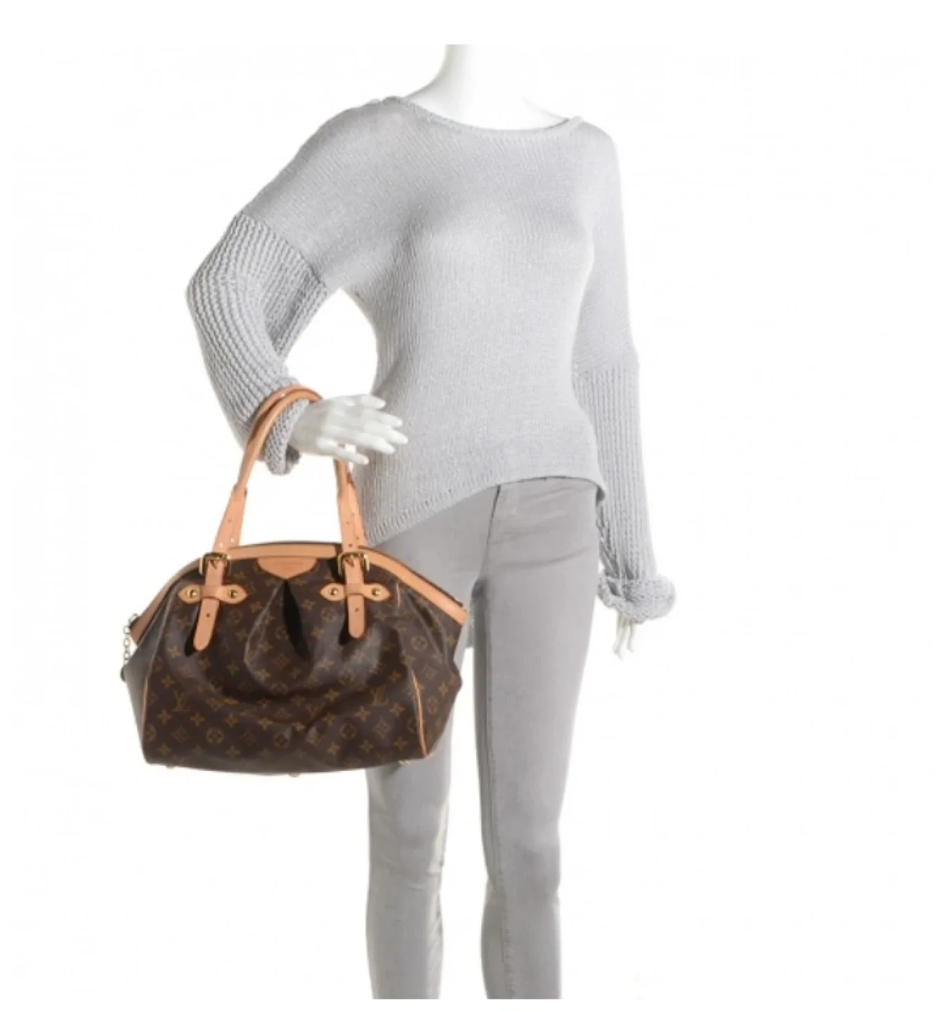 🔥Authentic Louis Vuitton Tivoli GM Shoulder Bag 🔥 image indicator(2)