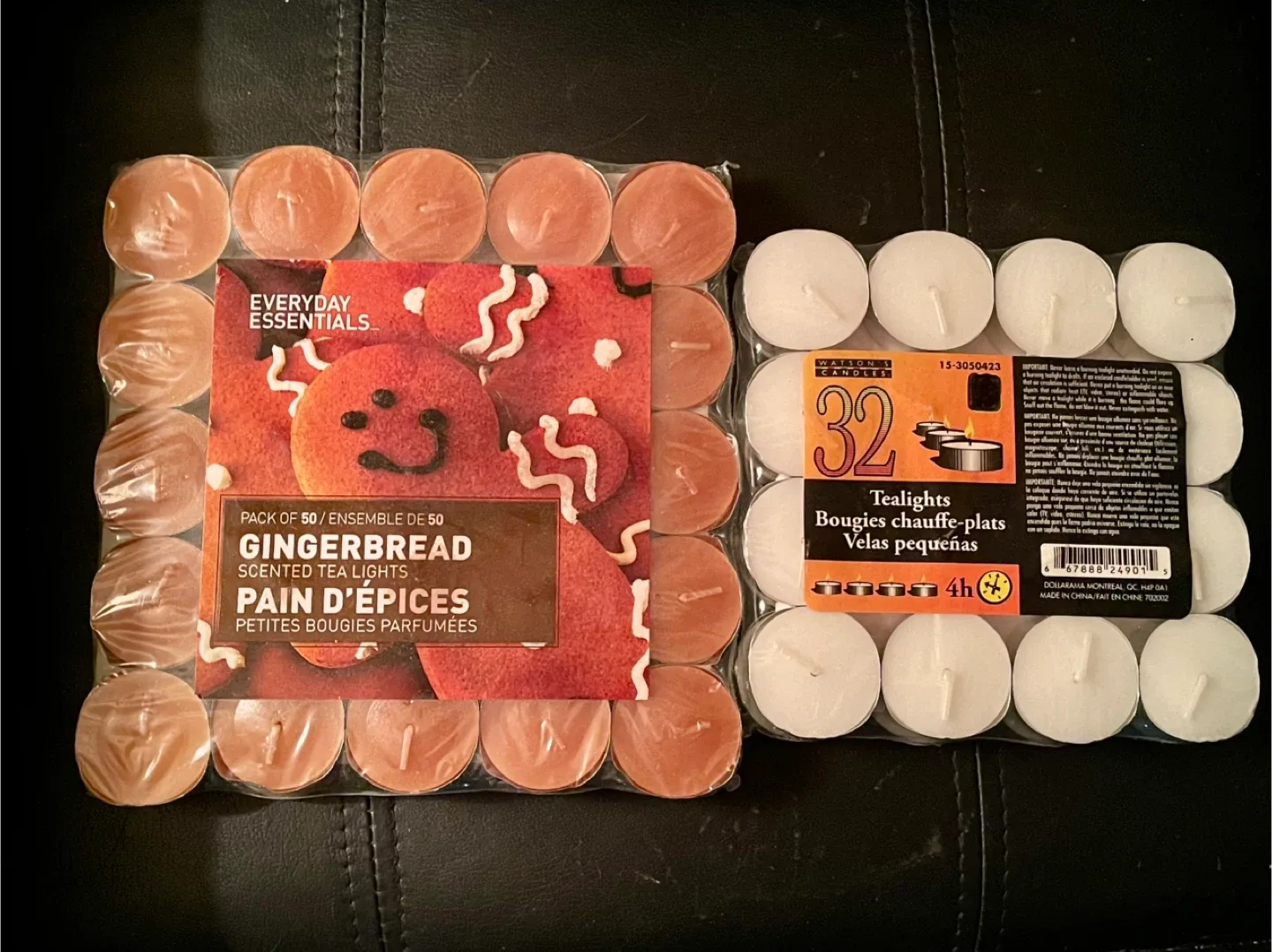 Everyday Essentials & Watson's Candles Tealights