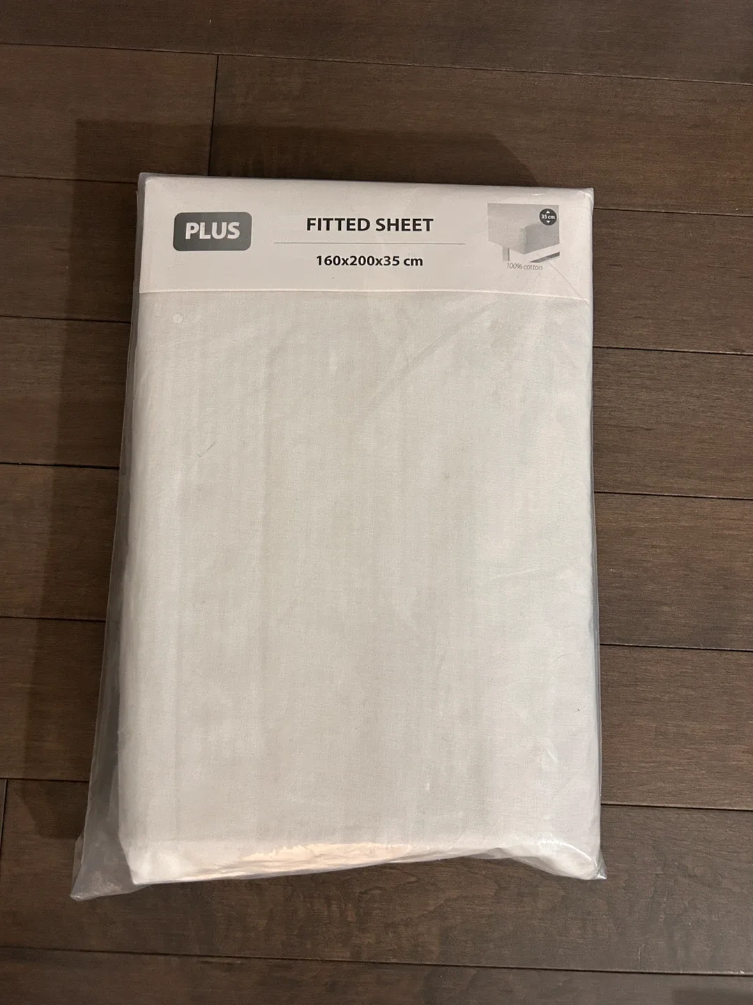 JYSK Fitted Sheet 160x200x35 cm - New